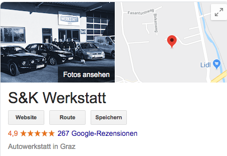 S und K Werkstatt in Graz