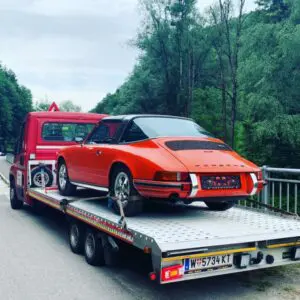 Autoüberstellung Porsche
