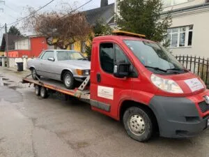 Abschleppdienst in Wien von einem Mercedes SLC
