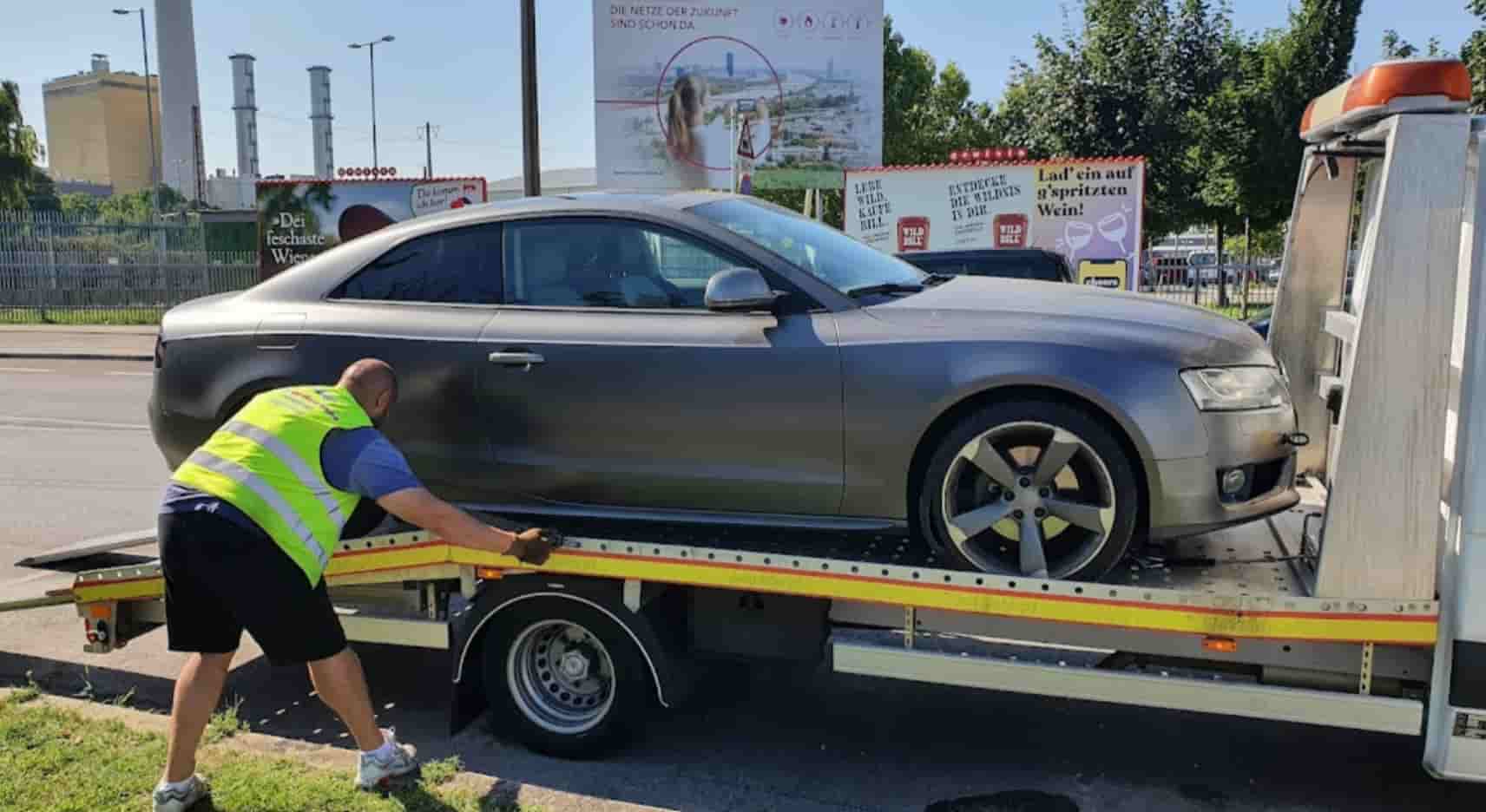 Abschleppdienst Stefan im Einsatz
